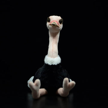 Realistic Common Ostrich Stuffed Animal Plush Toy